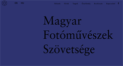 Desktop Screenshot of fotomuveszek.hu